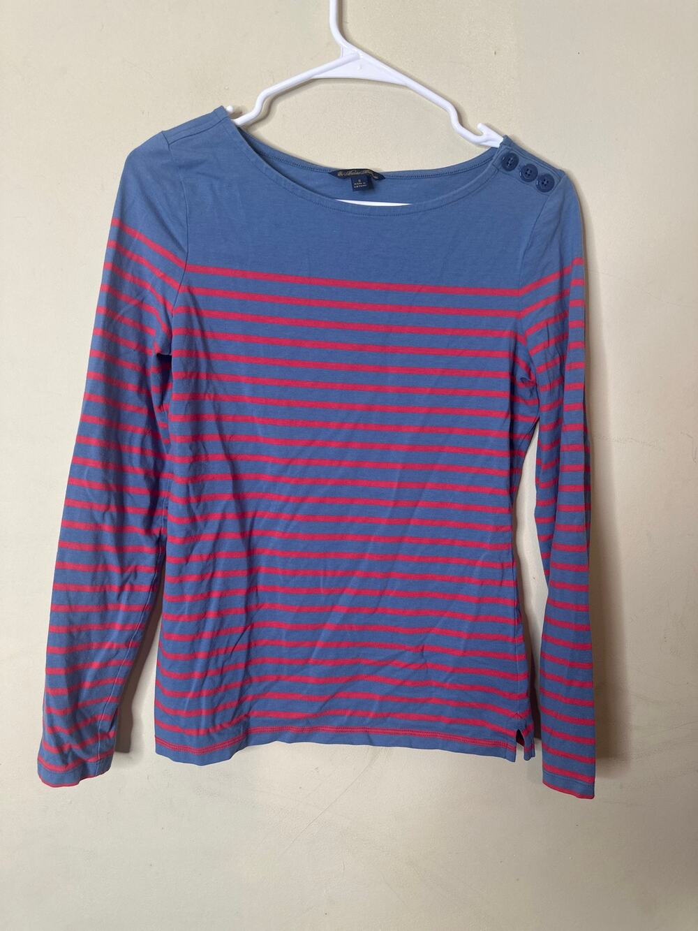 Brooks Brothers Women’s Top Blouse S Cotton Stretch L